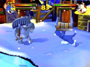 Tom and Jerry in War of the Whiskers (USA) Game Play Snaps